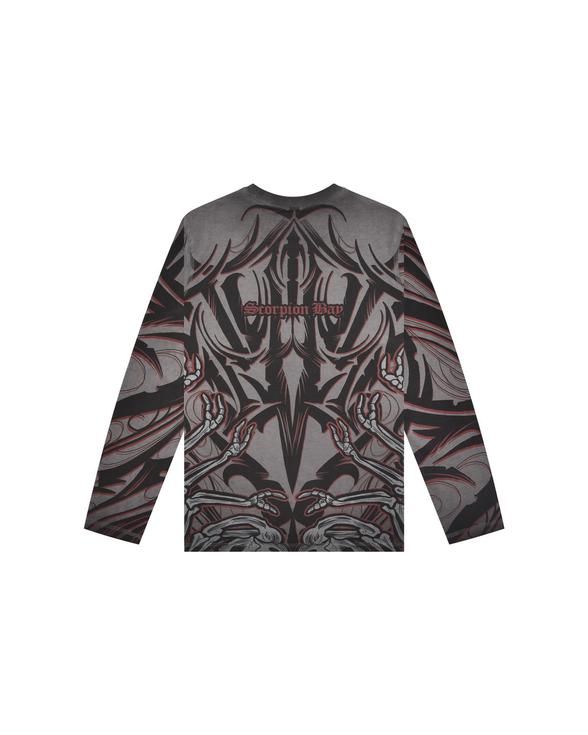 Kid | Reversible Long-Sleeved T-Shirt With "Tribal" All-Over Print
