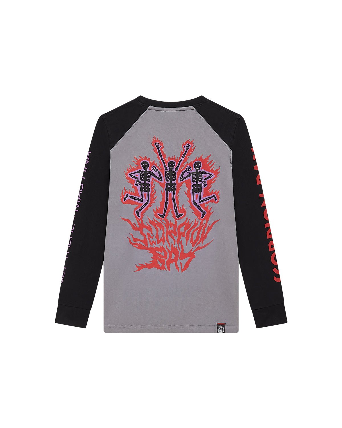 Bambino | T - Shrit A Maniche Lunghe "Dancing Deaths" - Scorpion Bay