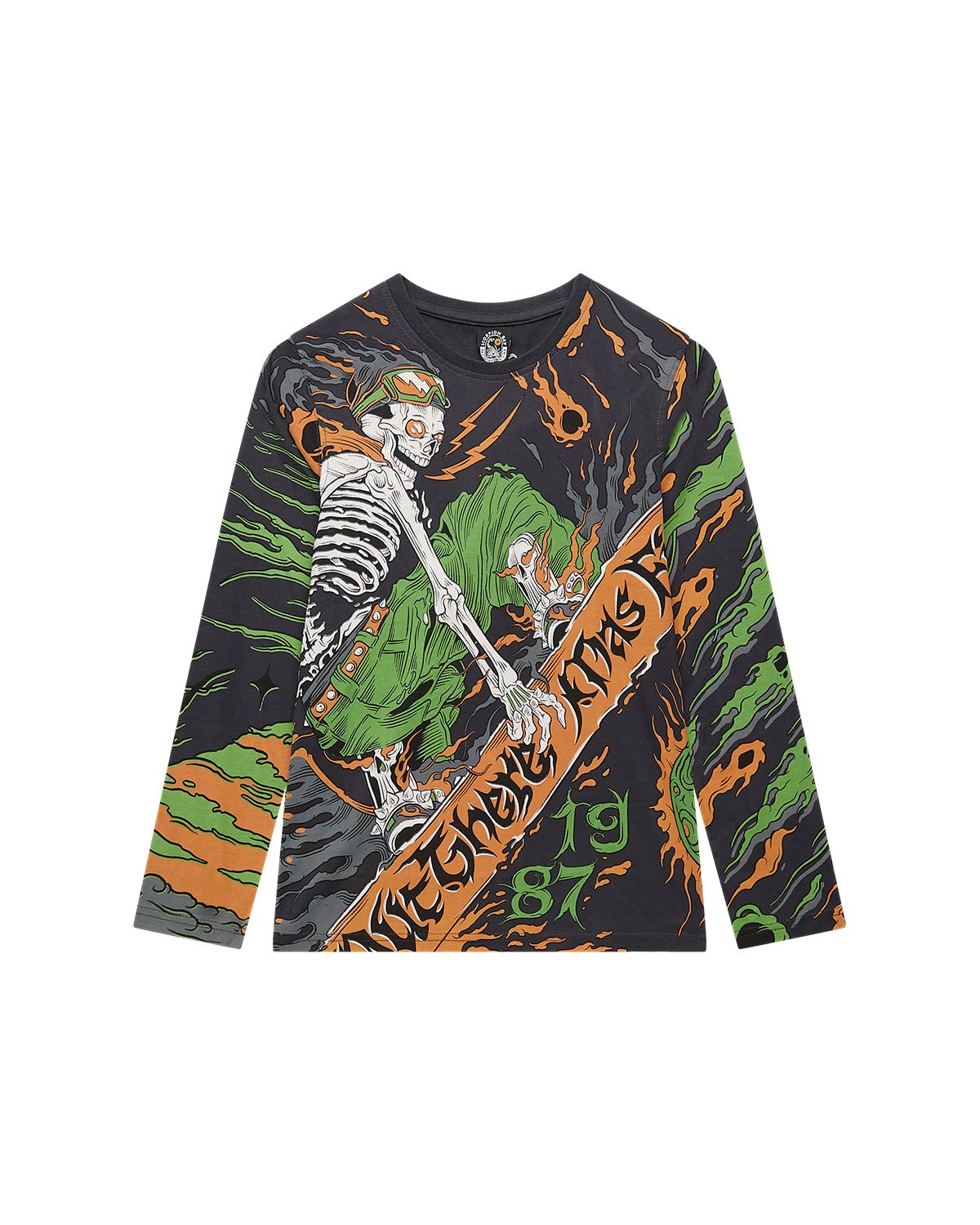 Bambino | T-Shirt "Crazy Skullboarder" - Scorpion Bay