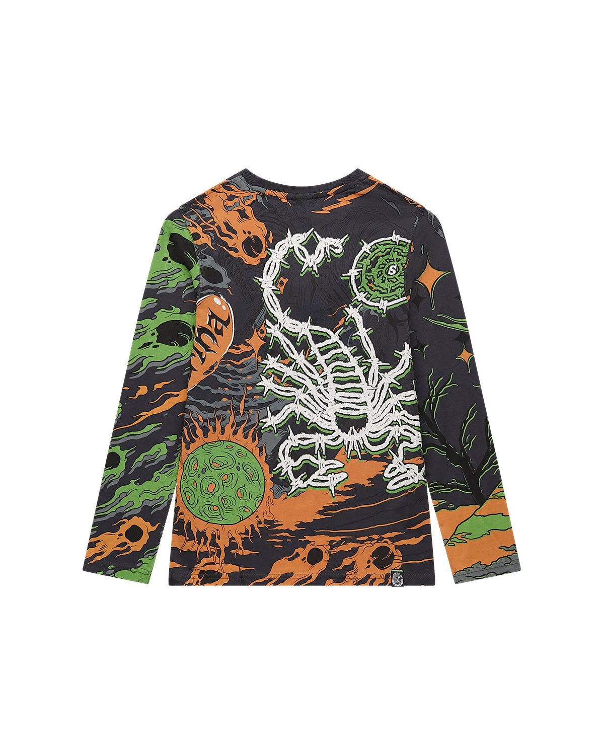 Bambino | T-Shirt "Crazy Skullboarder" - Scorpion Bay