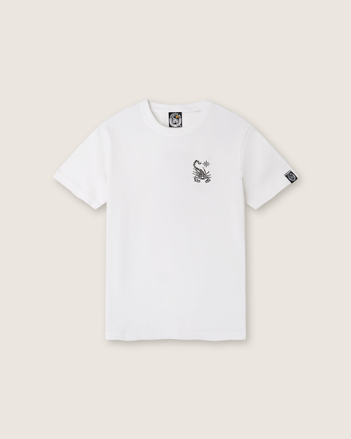 “Skulls on Fire” Printed T-Shirt for Boys