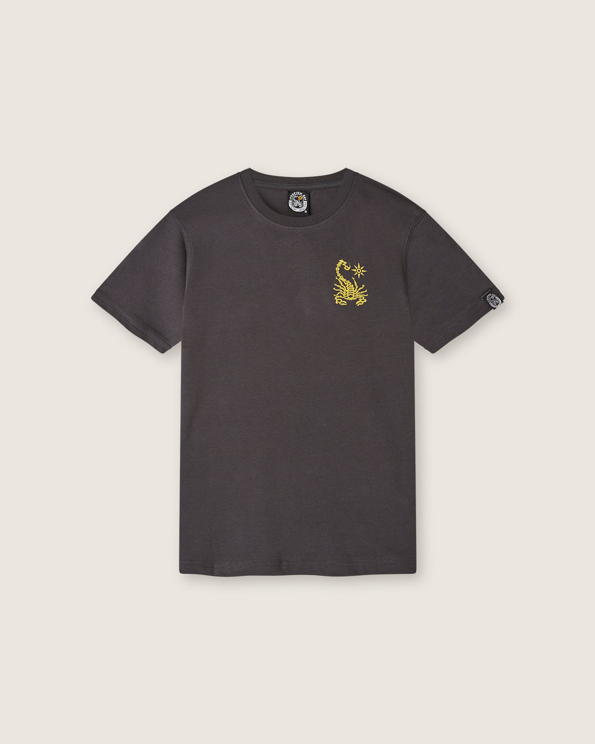 “Skulls on Fire” Printed T-Shirt for Boys
