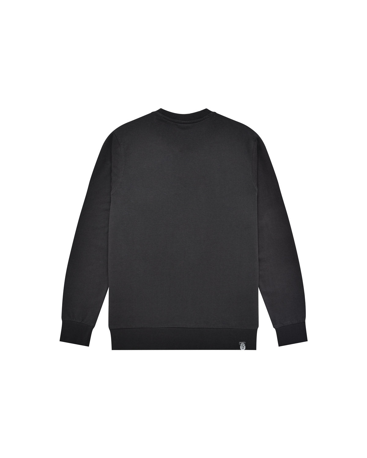 Man | Black Crewneck Sweatshirt In 100% Cotton With “Corazon Espinado” Print
