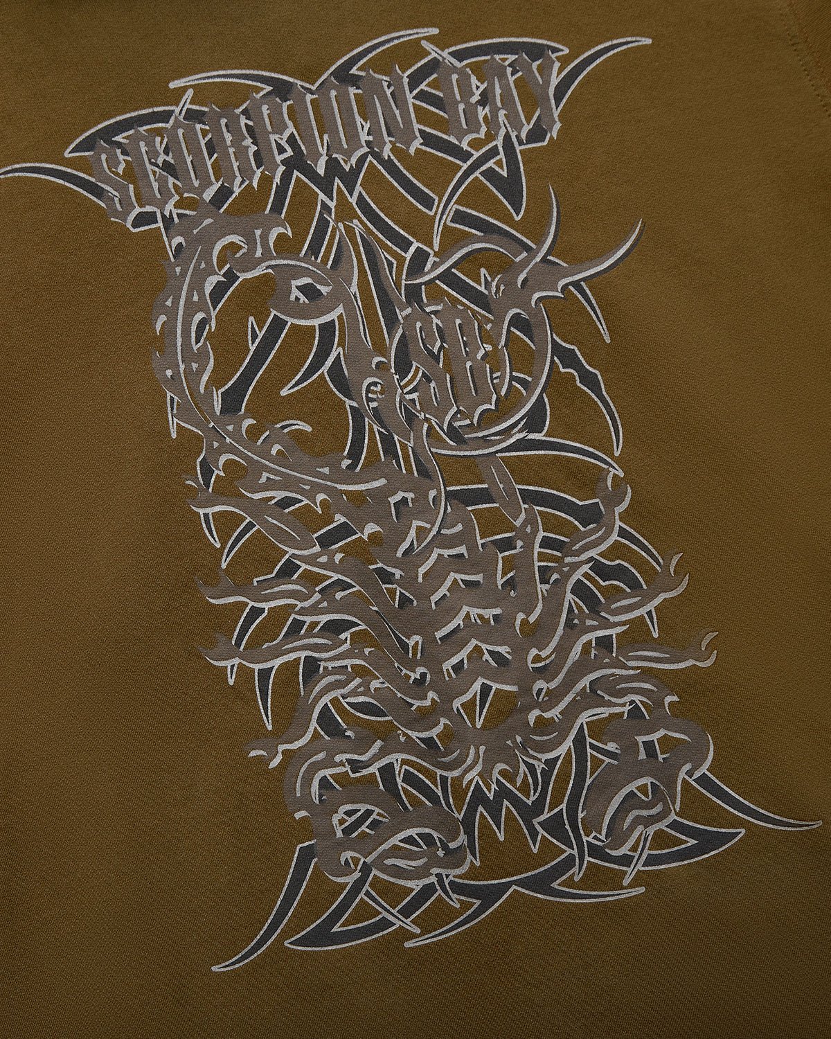 Uomo | Felpa Con Cappuccio E Stampa "Tribal Bay" - Scorpion Bay