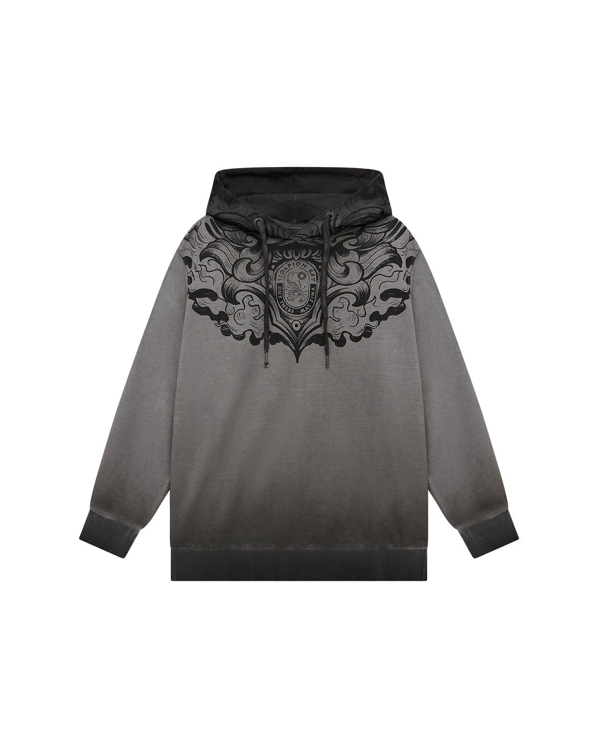 Uomo | Felpa Con Cappuccio E Stampa "Heaven & Hell" - Scorpion Bay