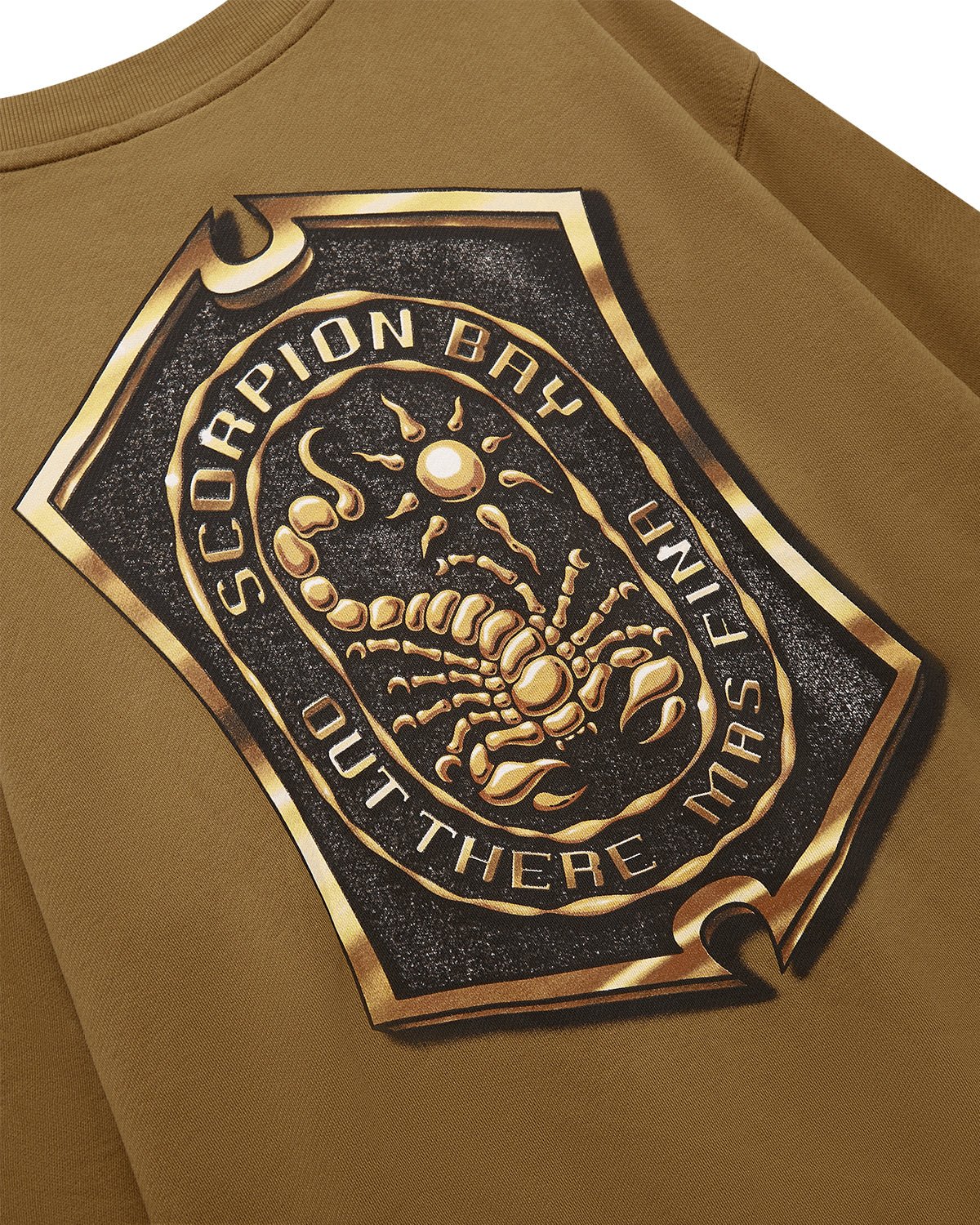 Uomo | Felpa Girocollo Ritual Og "Scorpion Shield" - Scorpion Bay