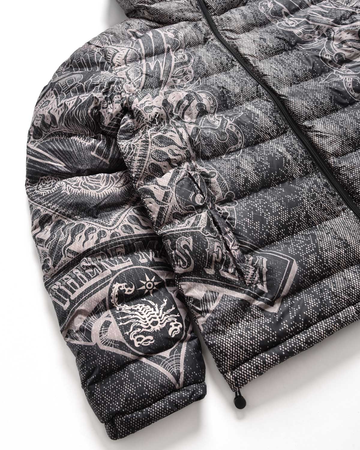 Man | Reversible Jacket With All-Over "Ritual Tattoo" Print