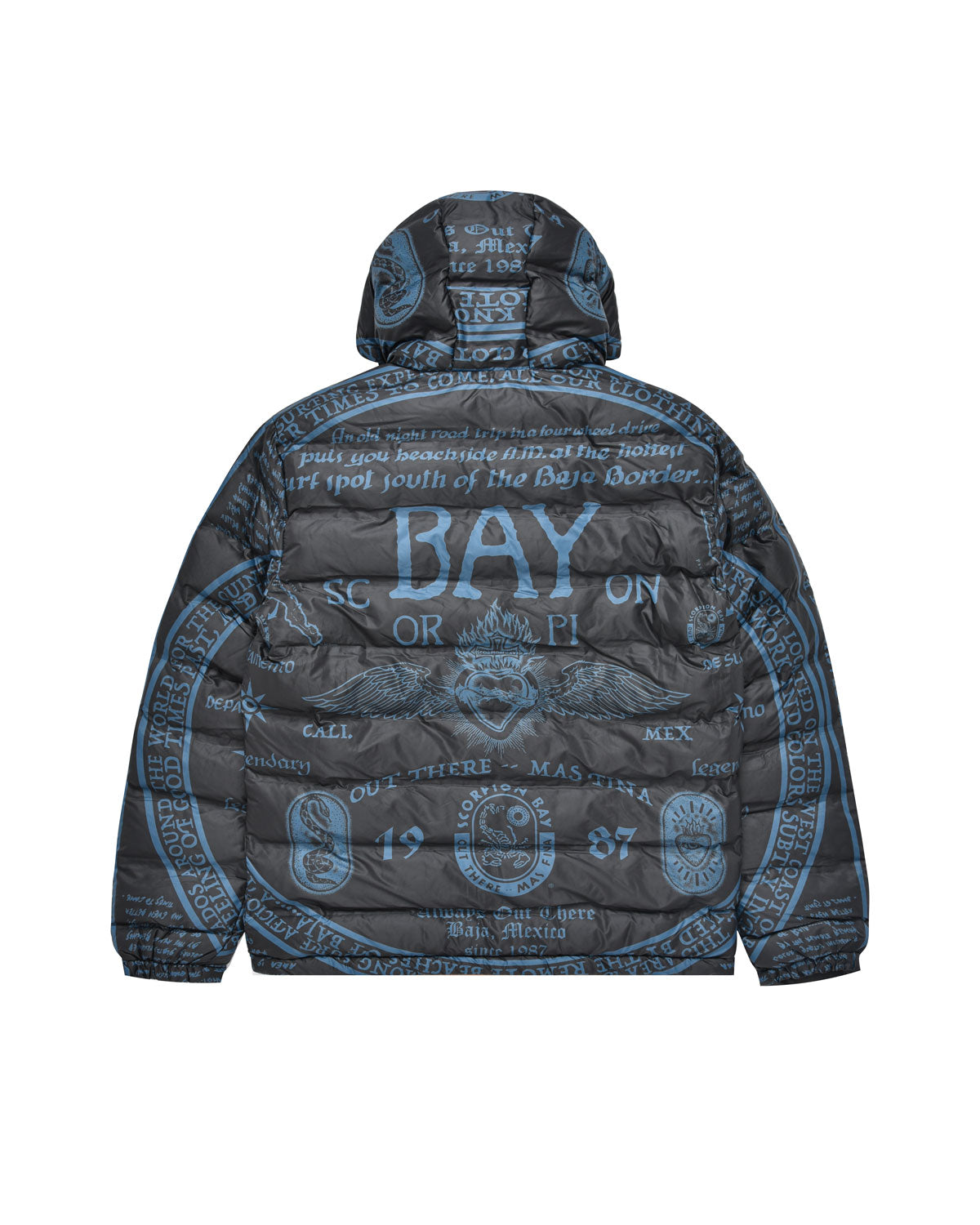 Man | Reversible Jacket With "Scorpion Ouija" All-Over Print