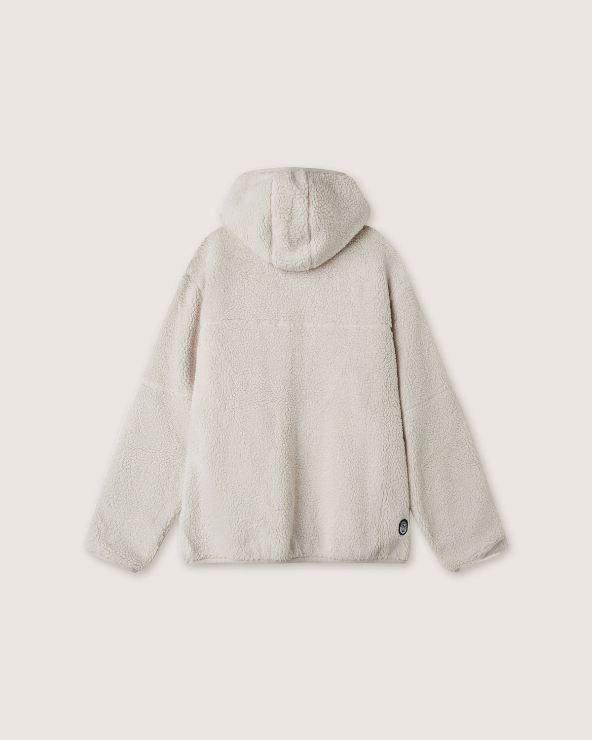 Giacca Teddy con cappuccio e zip uomo