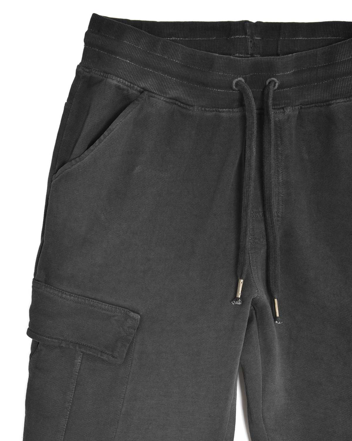 Man | Charcoal Washed Cargo Jogger