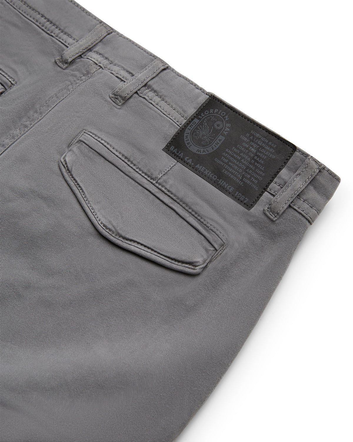 Uomo | Pantaloni Cargo "Acid" Color Antracite - Scorpion Bay