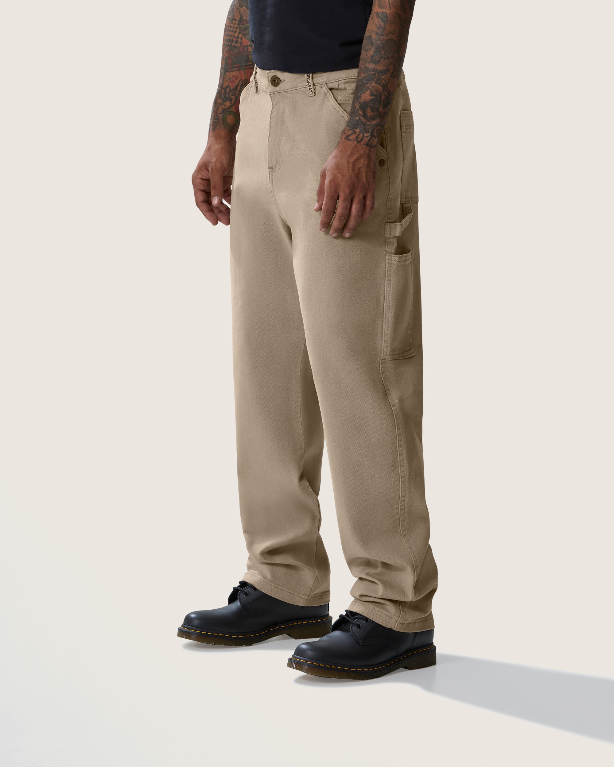 Pantaloni carpenter "Work Hard" uomo