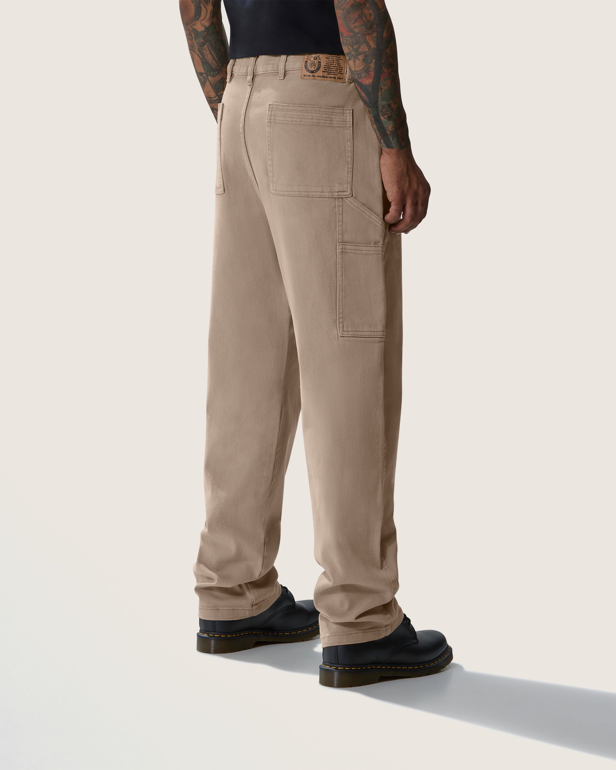 Pantaloni carpenter "Work Hard" uomo