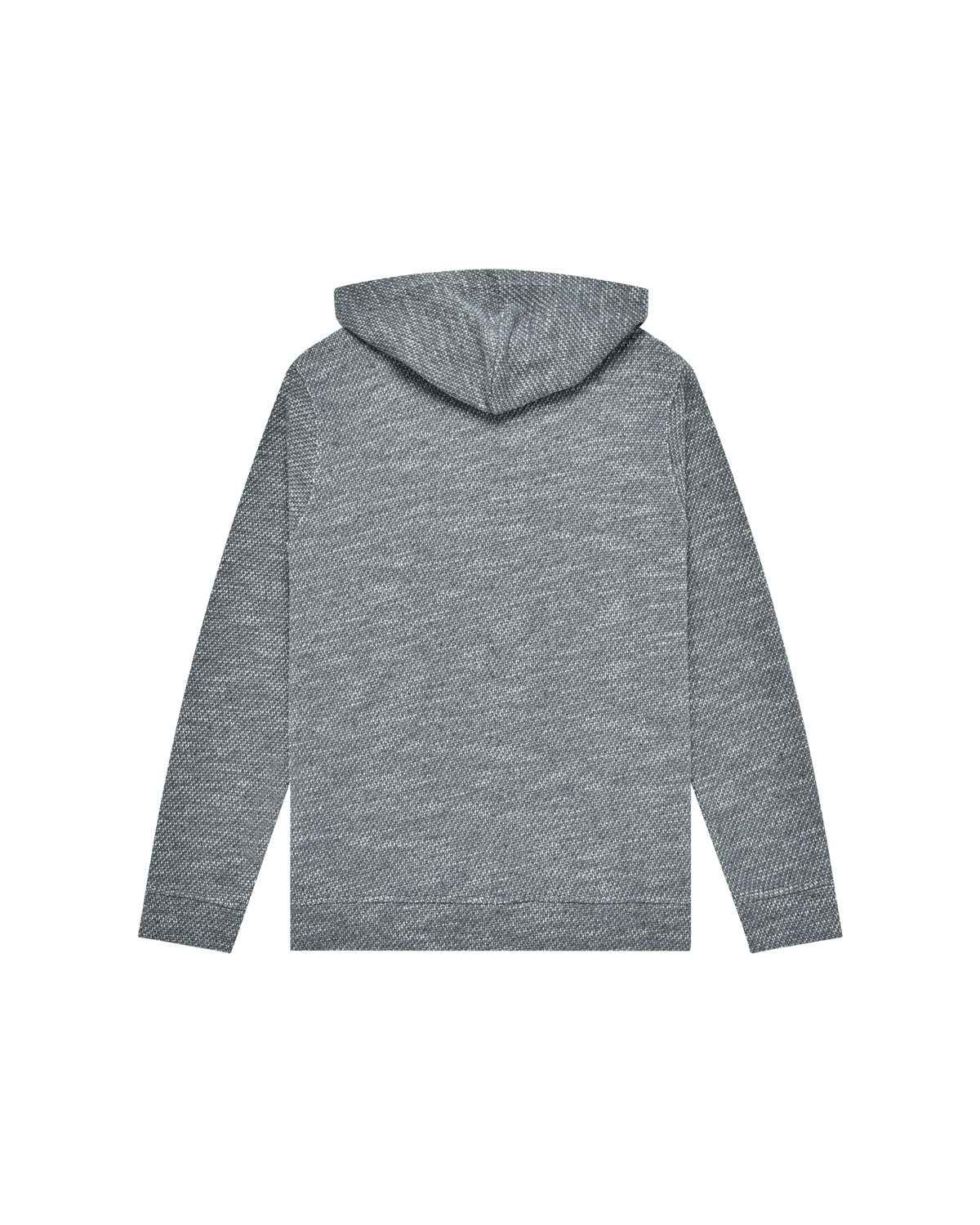 Man | Anthracite-coloured knitted sweater with hood