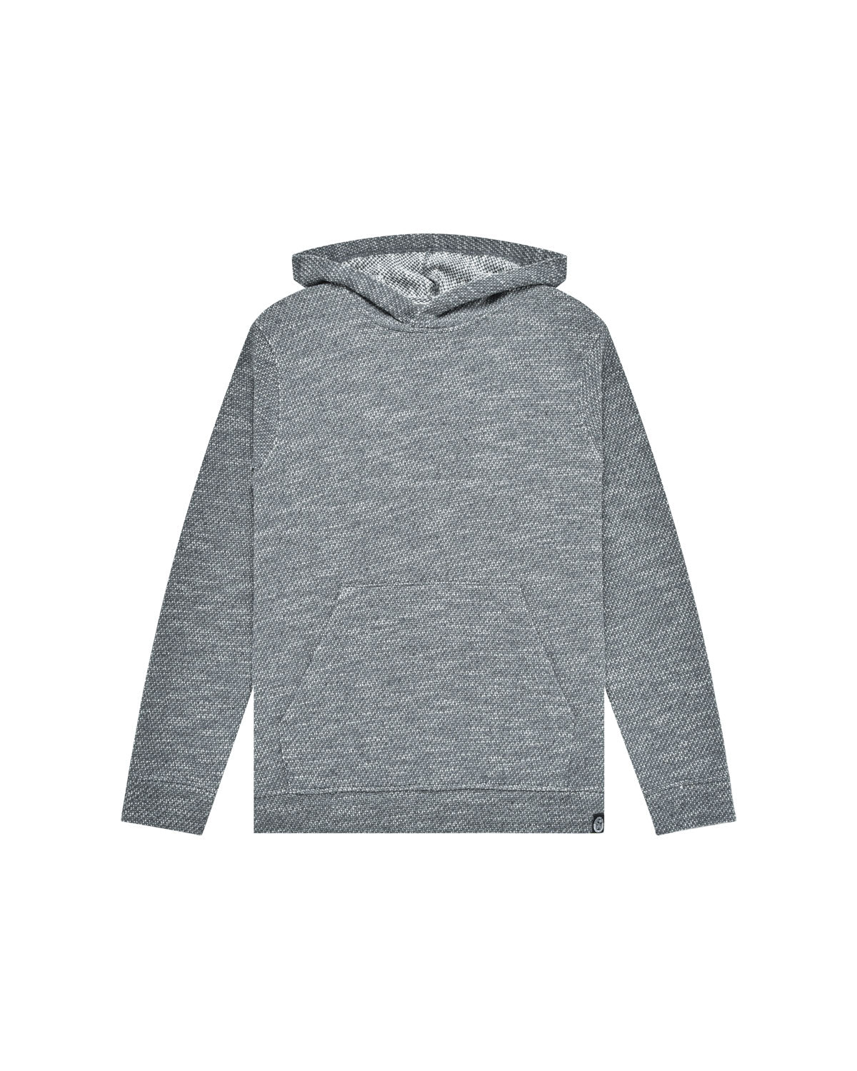 Man | Anthracite-coloured knitted sweater with hood
