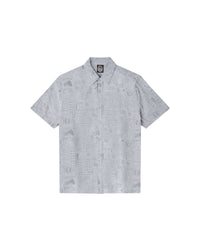 Camicia beach a maniche corte "Sketched Map" uomo - Scorpion Bay