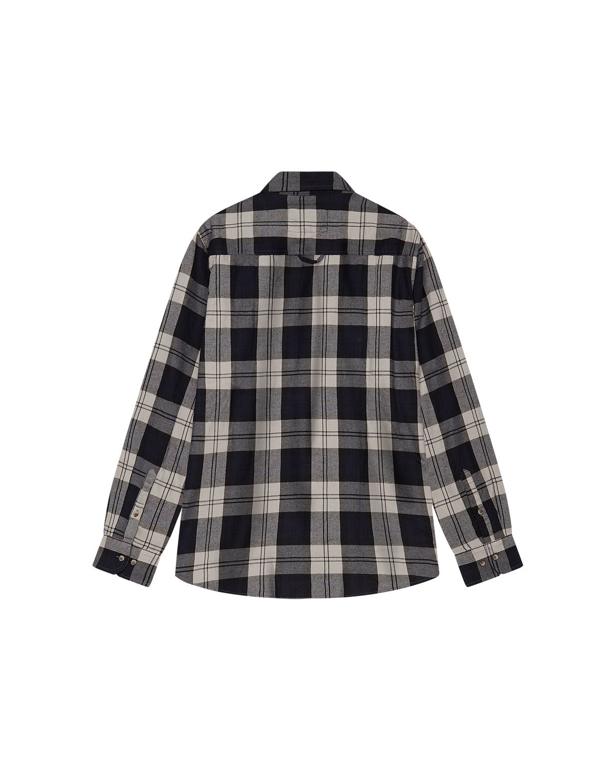 Uomo | Camicia In Tessuto A Scacchi Color Nero - Scorpion Bay
