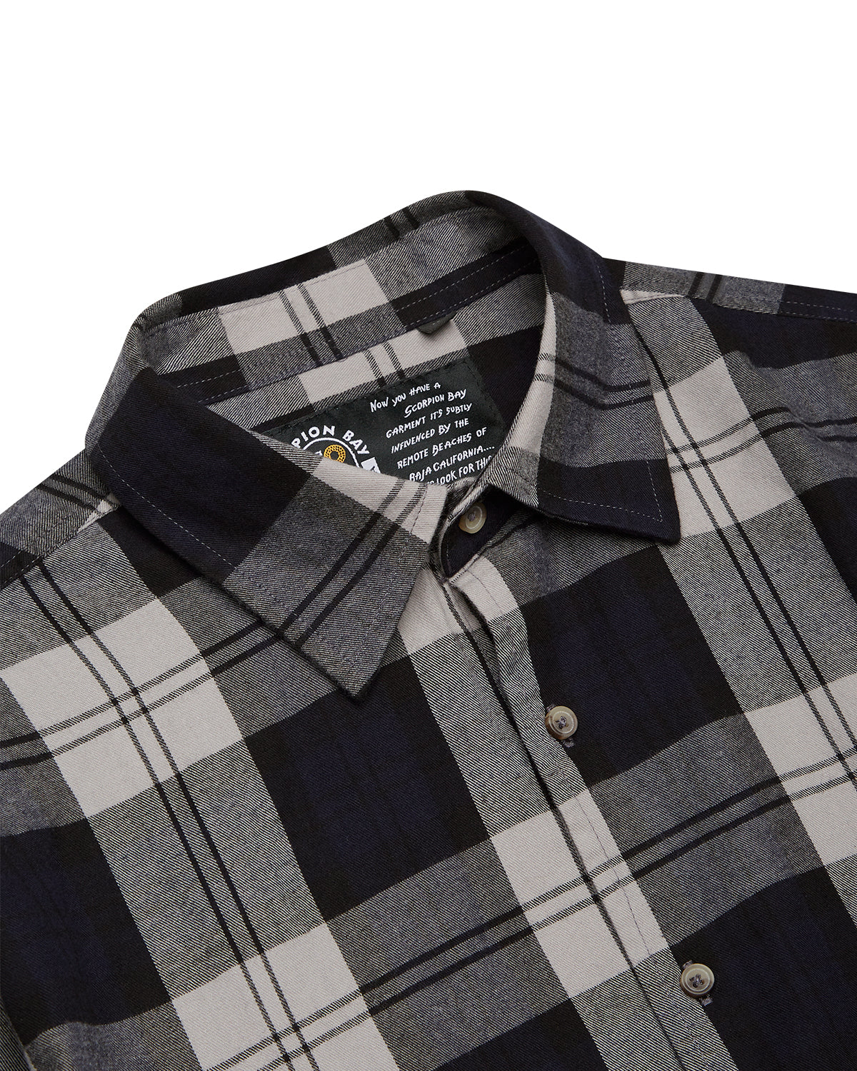 Men | Navy Blue Checkered Fabric Shirt