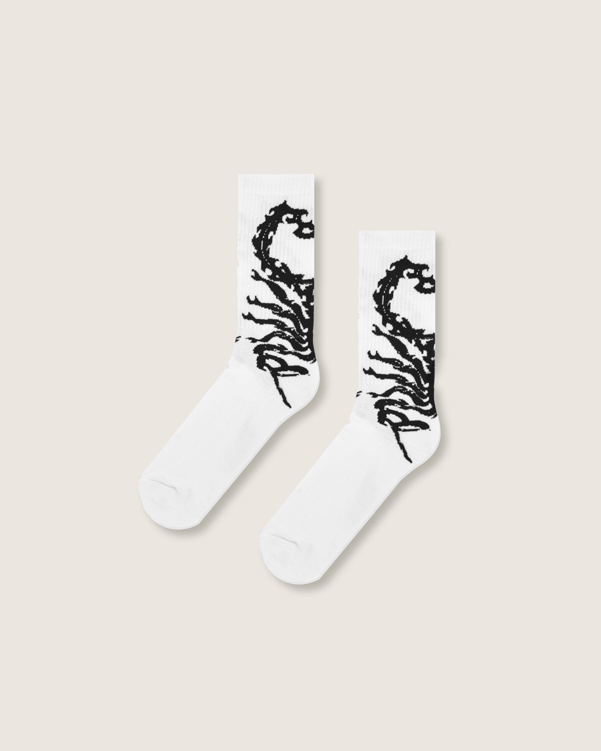 Calze mid jacquard "Iron"