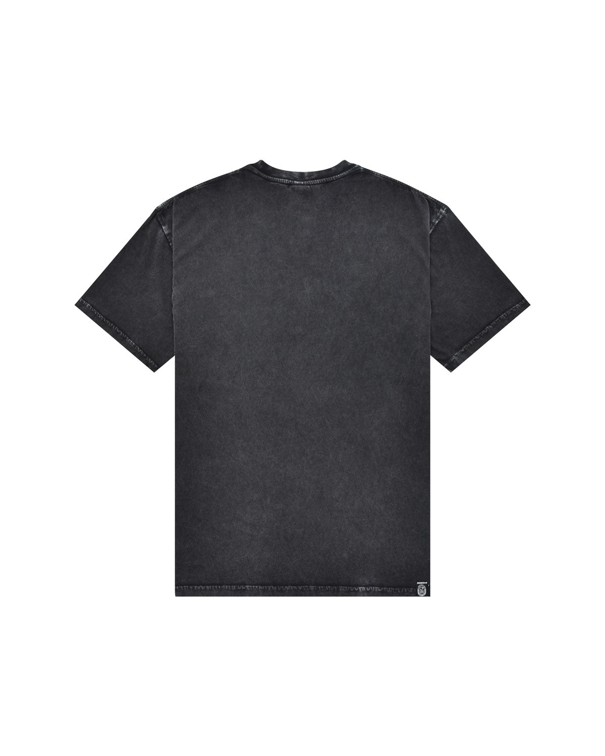 Uomo | T-Shirt Nera Con Ricamo Teschio In 100% Cotone