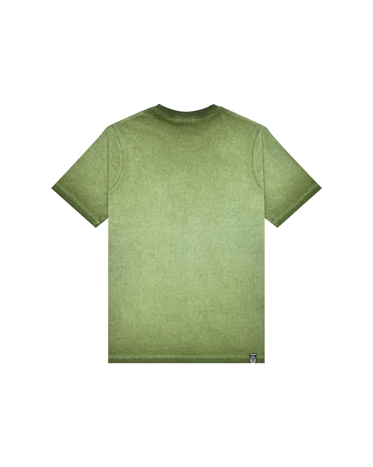 Uomo | T-Shirt Sfumata Verde Con Stampa “Corazon Espinado”