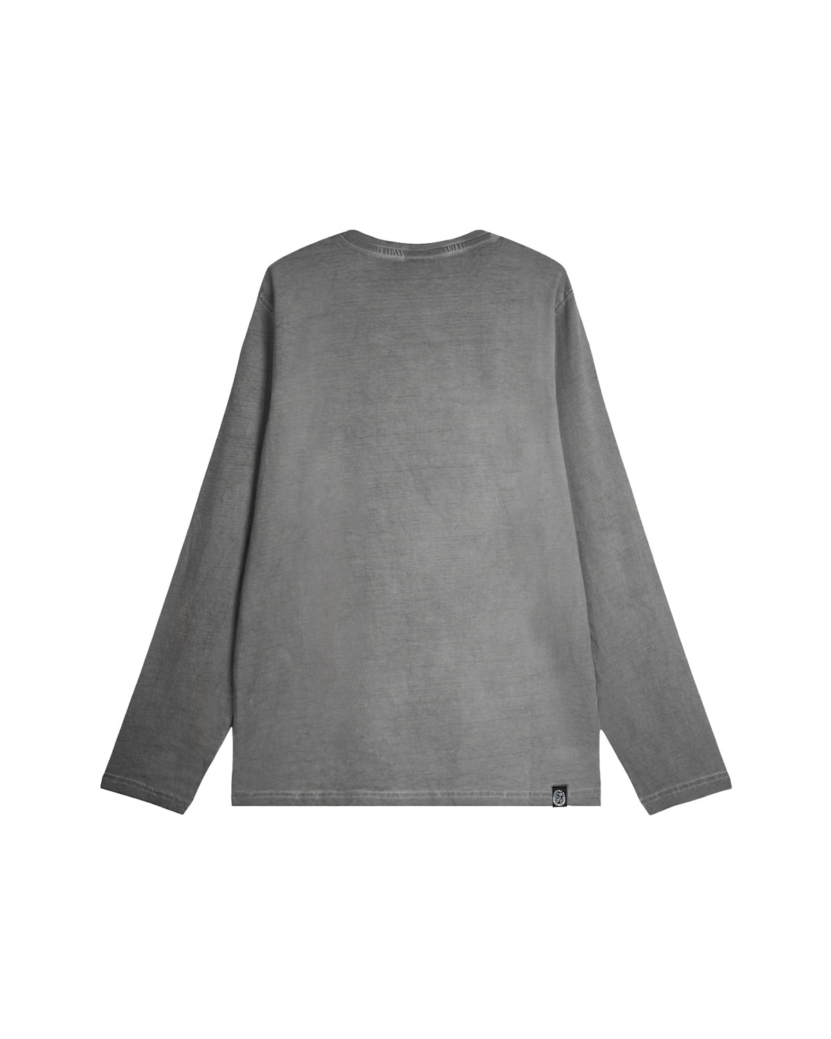 Uomo | T-Shirt A Maniche Lunghe "Skull & Ribbon" Color Antracite - Scorpion Bay
