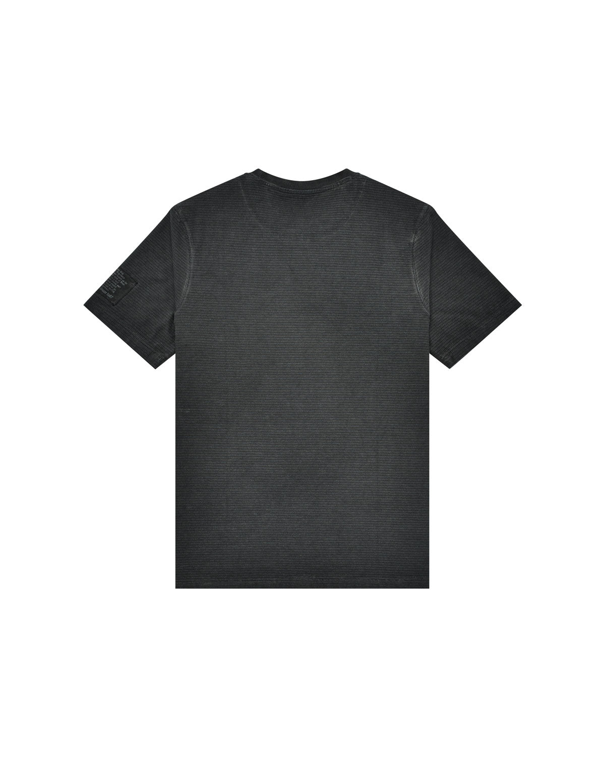 Uomo | T-Shirt A Coste Ottoman Color Carbone