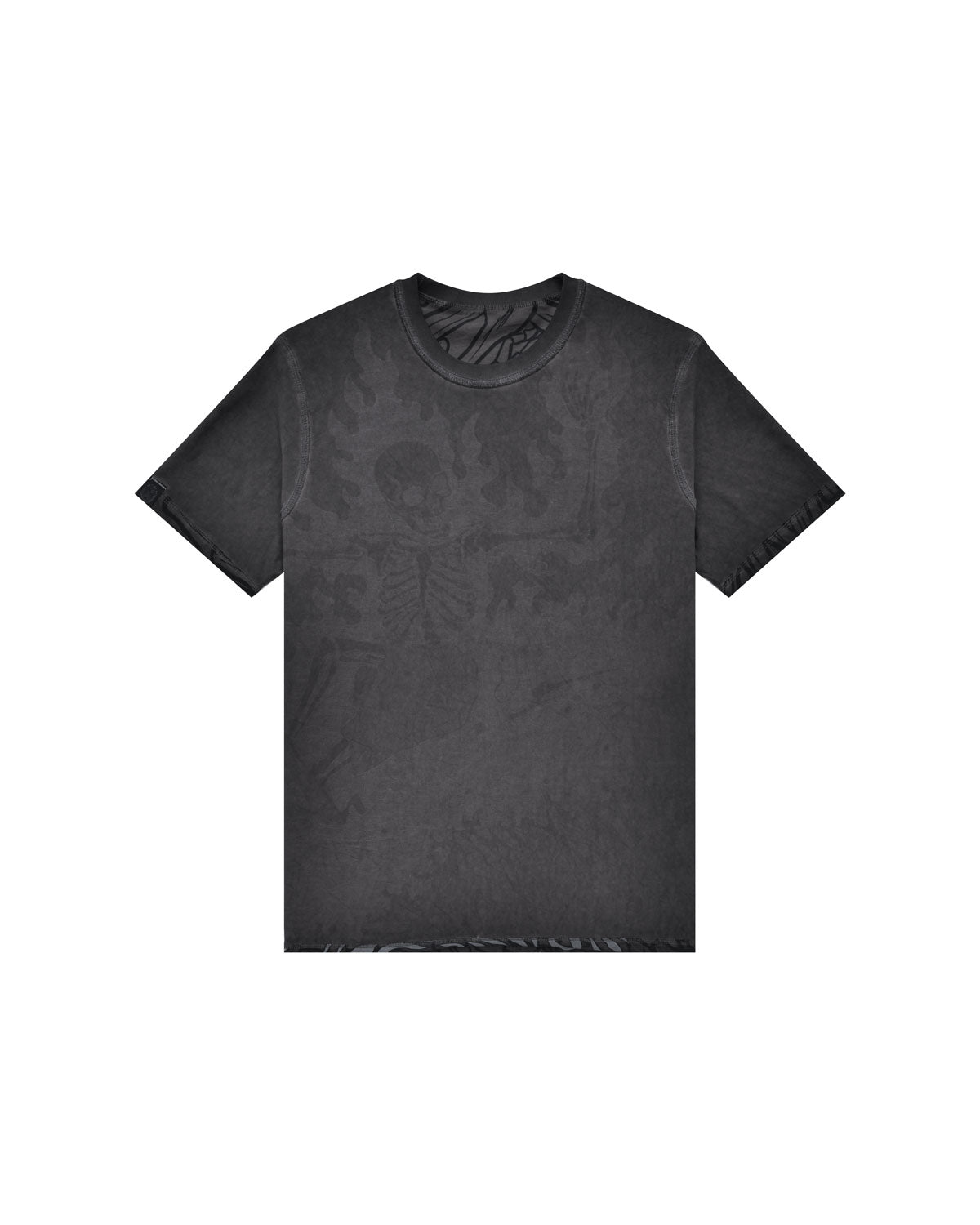 Uomo | T-Shirt Doubleface "Hell Of A Surfer" Color Carbone