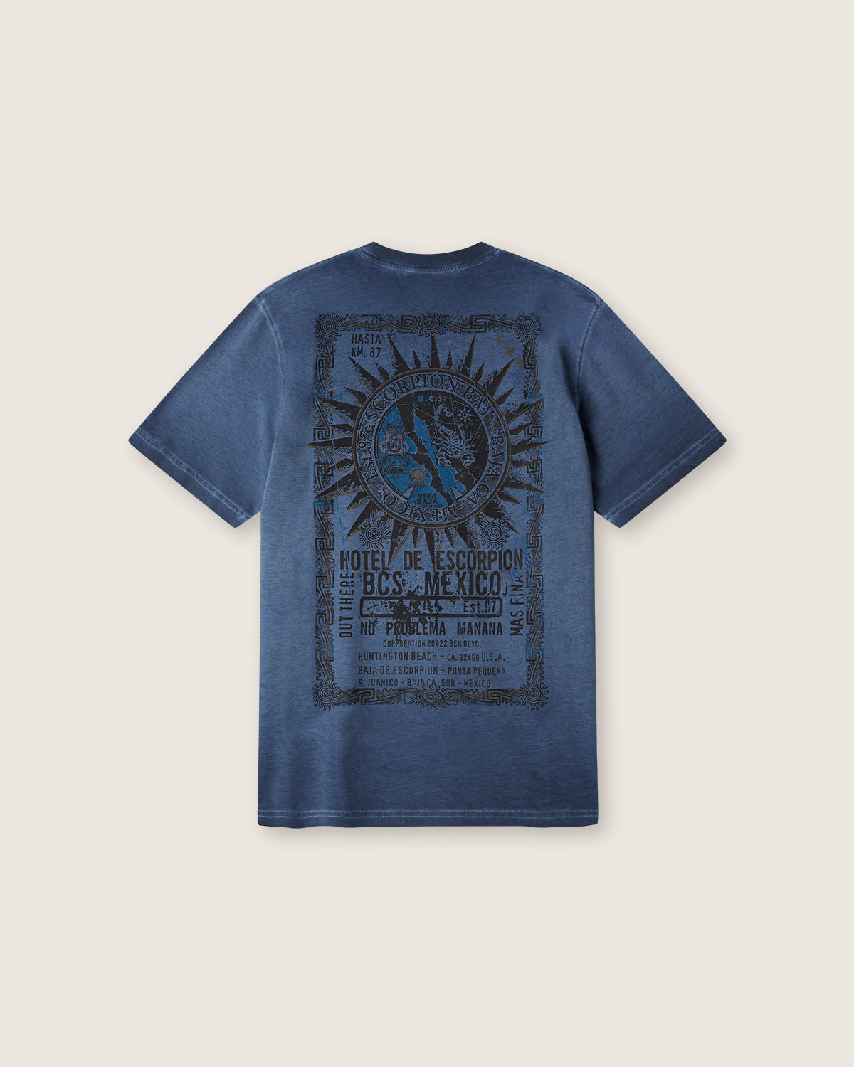 Men's “Hotel Map” Printed T-Shirt