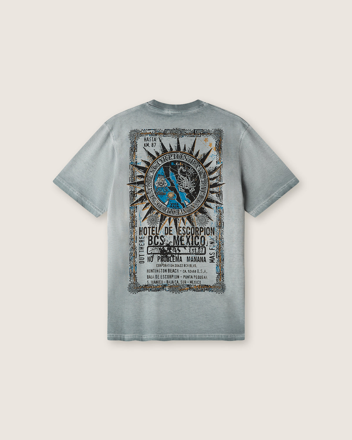 Men's “Hotel Map” Printed T-Shirt