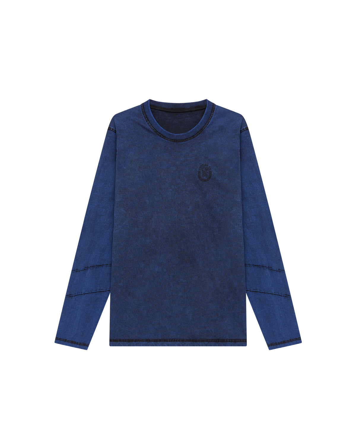 Men | Light Blue Double-face "Psycout" Long-Sleeved T-Shirt