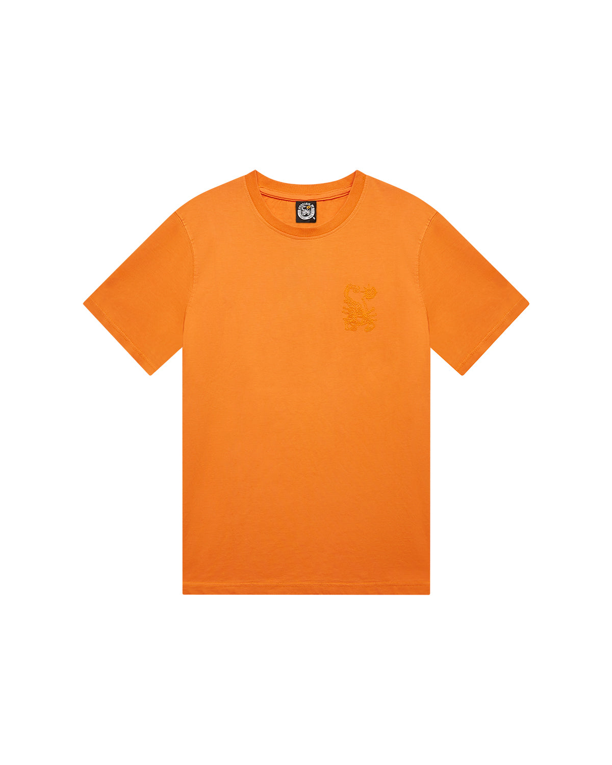 Men | T-Shirt “Scorpi On Tone” Tangerine Color