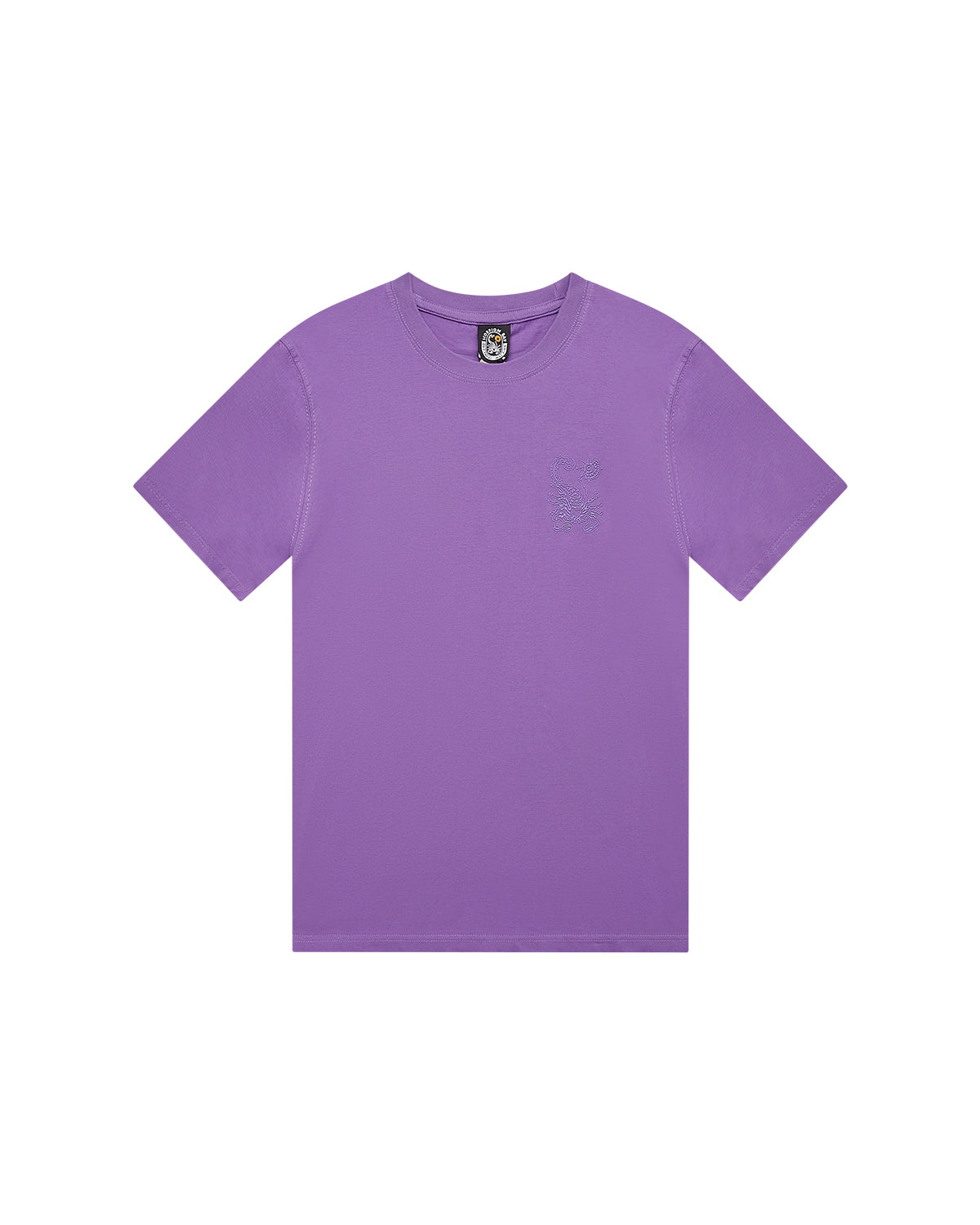 Men | T-Shirt “Scorpi On Tone” Lavender Color