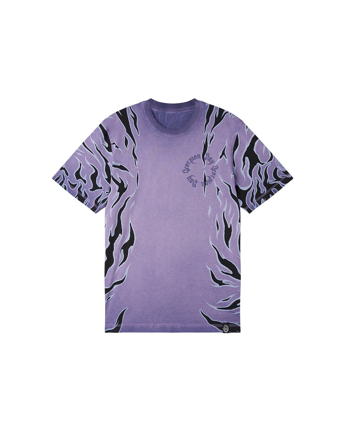 T-shirt stampata double face "Smoke On The Bay" uomo - Scorpion Bay