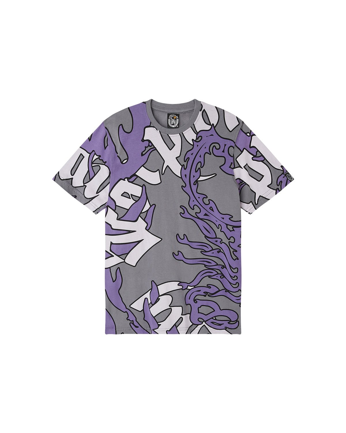 T-shirt stampata all over "Gothic Lettering" bambino - Scorpion Bay