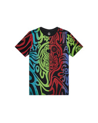 T-shirt stampata all over "Colorfull Ritual" bambino - Scorpion Bay