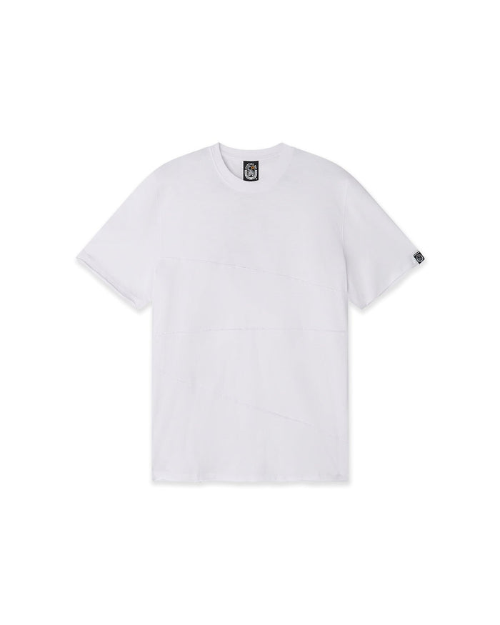 T-shirt in fiammato con pin - tuck uomo - Scorpion Bay