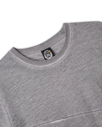 T-shirt in fiammato con pin - tuck uomo - Scorpion Bay
