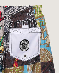 Bambino | Jam Short "Back To The Bay" Colore Bianco - Scorpion Bay