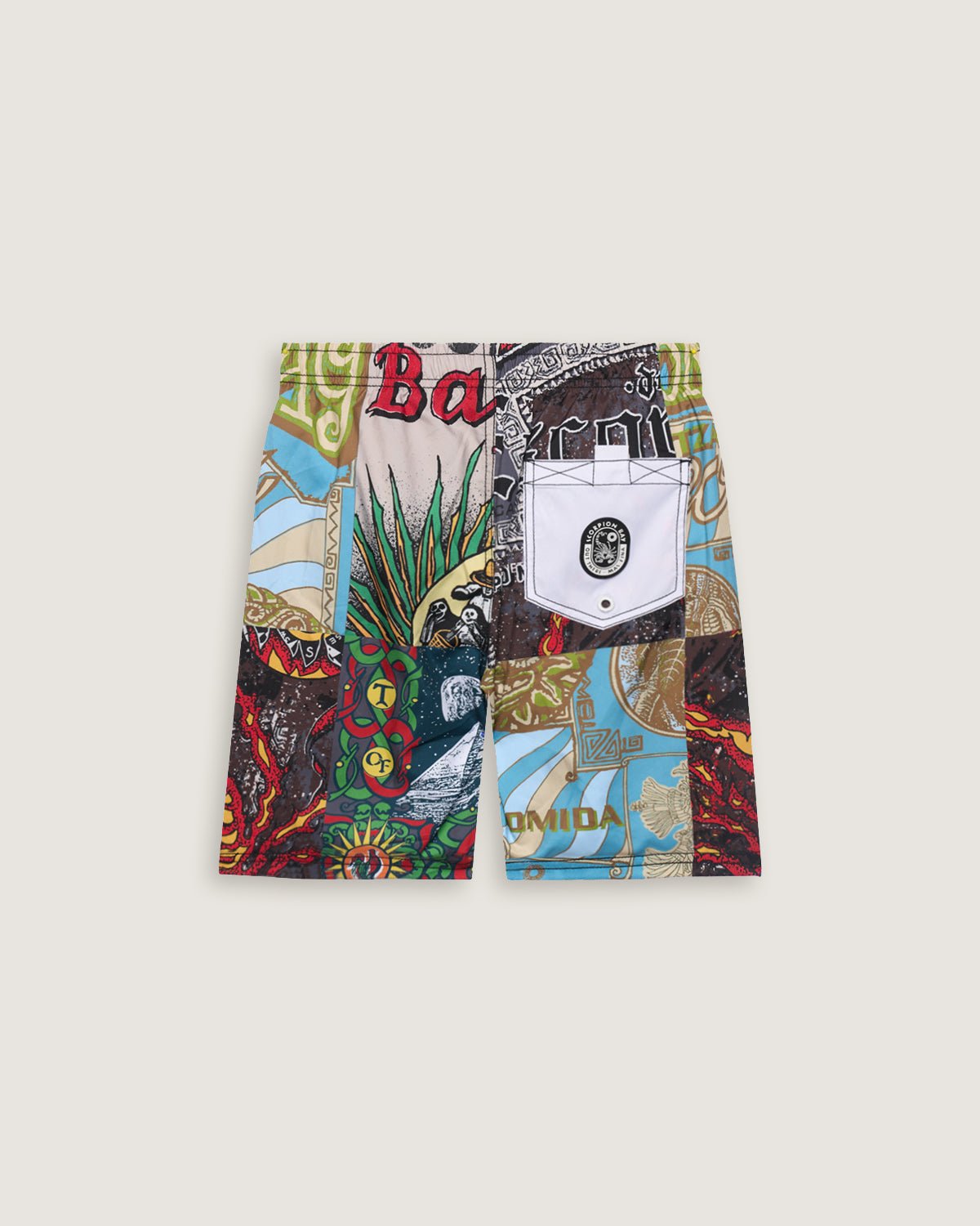 Bambino | Jam Short "Back To The Bay" Colore Bianco - Scorpion Bay