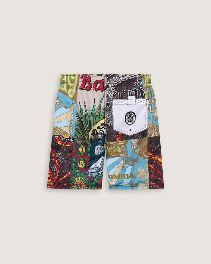 Bambino | Jam Short "Back To The Bay" Colore Bianco - Scorpion Bay