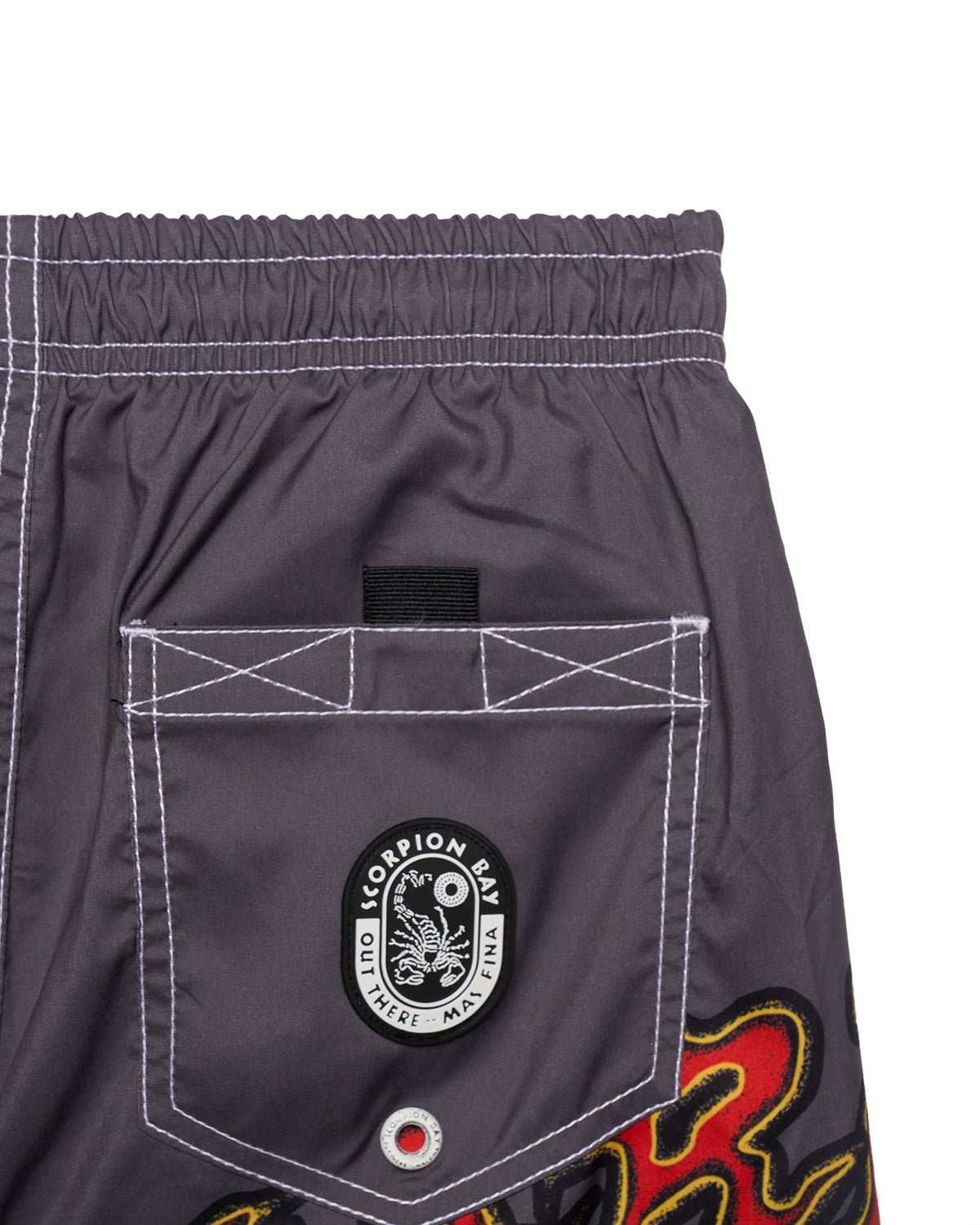 Bambino | Jam Short "Fuego" Colore Carbone - Scorpion Bay