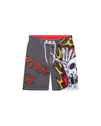 Bambino | Jam Short "Fuego" Colore Carbone - Scorpion Bay