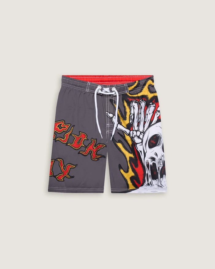 Bambino | Jam Short "Fuego" Colore Carbone - Scorpion Bay