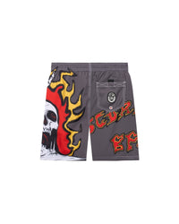 Bambino | Jam Short "Fuego" Colore Carbone - Scorpion Bay