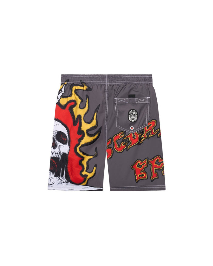 Bambino | Jam Short "Fuego" Colore Carbone - Scorpion Bay