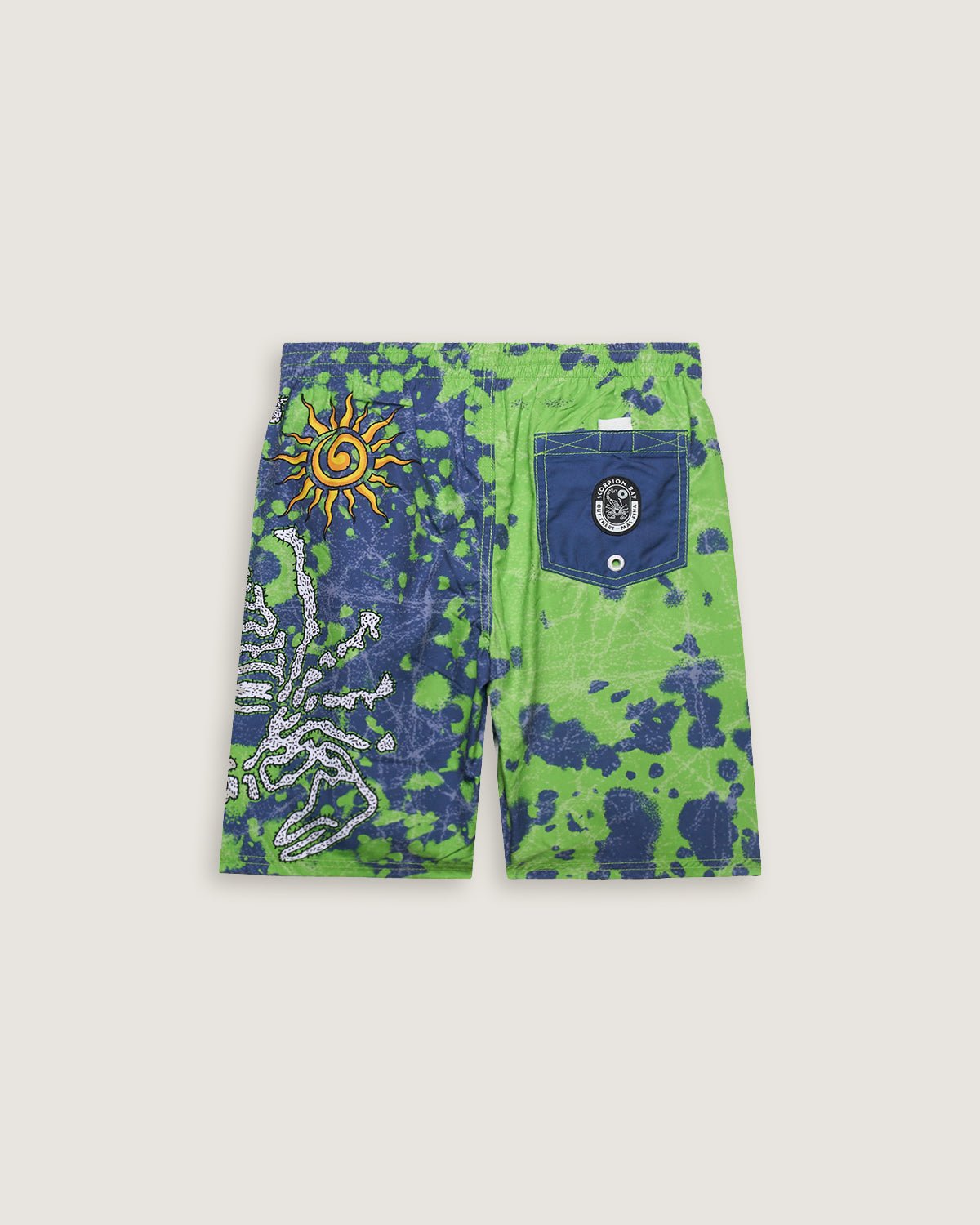 Bambino | Jam Short "Scorpion Spray" Colore Blu - Scorpion Bay