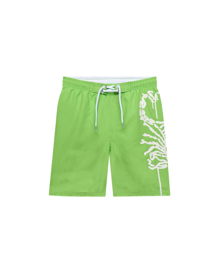 Bambino | Jam Short "Urban Scorpion" colore Lime - Scorpion Bay