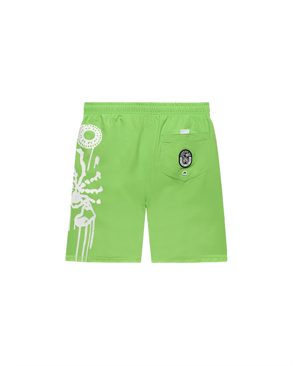 Bambino | Jam Short "Urban Scorpion" colore Lime - Scorpion Bay