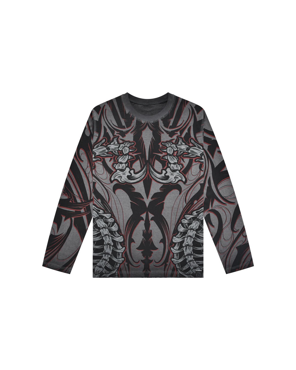 Bambino | T-Shirt A Maniche Lunghe Doubleface Con Stampa All - Over "Tribal" - Scorpion Bay